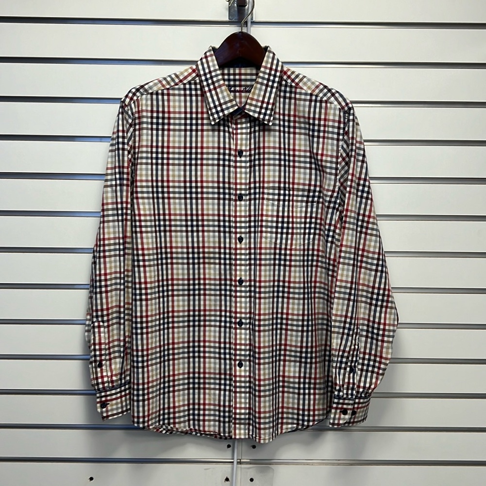 Tasso Elba Men’s Long Sleeve Button Down Dress Shirt